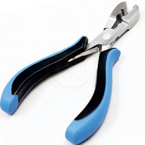Stainless Steel Salon Hair <b>Extension</b> Plier Tool High Quality <b>Micro</b> Ring Bead Closing & Opening Styling Tool QORVEX INSTRUMENTS - Product Image 6