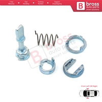 V2BDP52 Vordertürschloss-Zylinder 45 mm Reparatur-Set für Polo MK4 IV 9A 9N 2001-2012 4/5-Türer 1U0837167
