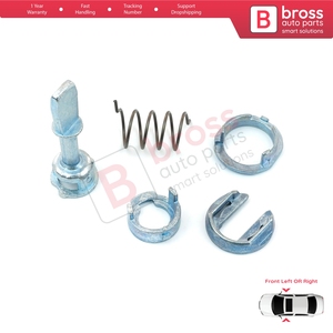 Kit de Reparación de Cilindro de Cerradura de Puerta Delantera V2BDP52 de 45 mm para Polo MK4 IV 9A 9N 2001-2012 4/5 Puertas 1U0837167 - Product Image 4