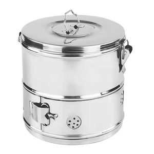 Frascos para Apósitos de Acero Inoxidable de Calidad Premium para Uso Hospitalario, Instrumentos Quirúrgicos Hechos en Pakistán - Product Image 5