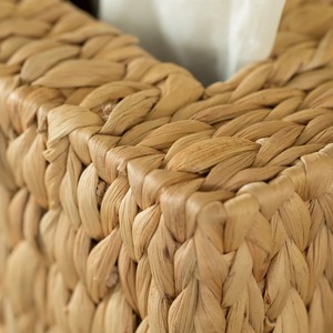 Caja de pañuelos rectangular de jacinto de agua, hecha a mano, ecológica, natural, para decoración del hogar, venta al por mayor desde Vietnam - Product Image 6