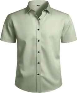 2026 new stylish 100% Custom <b>Men's</b> <b>Dress</b> Shirts Half Sleeve Formal Office <b>Dress</b> Shirts for <b>Men</b> - Product Image 1