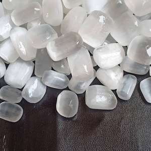 Pierres de sélénite blanches naturelles en vrac sculptées cristaux de guérison Feng Shui Reiki minéraux de gypse polis pour l'exportation en gros - Product Image 6