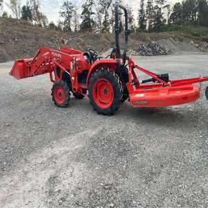 Tracteur compact Kubota 4x4 LA526 d'occasion de haute qualité, diesel, avec boîte de vitesses automatique et pompe, 65 CV, prix bas pour l'agriculture - Product Image 2