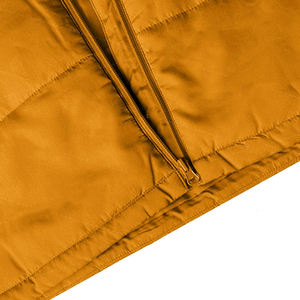 Personnalisable Hommes Sans Manches Léger Bouffant Gilet Fermeture Éclair Conception Vêtements Extérieurs D'hiver Veste Personnalisée - Product Image 4