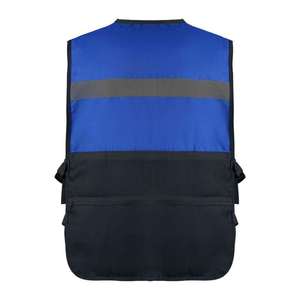 Gilet de travail multi-poches robuste gilet d'outil tactique extérieur pour hommes entrepôt de Construction fournisseur de chasse de pêche - Product Image 4