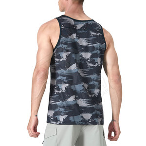 เสื้อกล้ามใส่เล่นยิมของผู้ชายชุดออกกำลังกายรัดรูปแห้งเร็วสไตล์ลำลองไซส์ใหญ่พิเศษ - Product Image 6