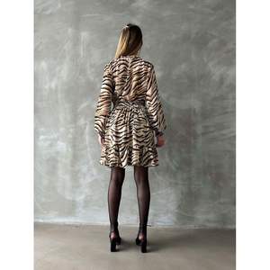 Vestidos de Mujer Talla Grande con Estampado de Leopardo al por Mayor - Product Image 4