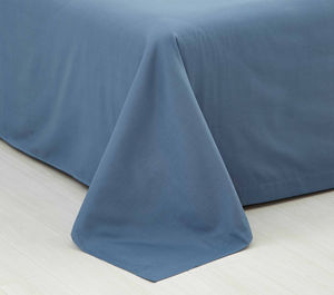 Juego de Sábanas de 4 Piezas de Satén Blanco con Diseño de Rayas, Tejido Liso de Poliéster y Algodón, Tamaño Queen, para Hogar y Hotel - Product Image 6