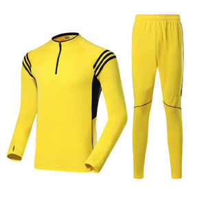 Vêtements de sport de football d'entraînement décontractés d'hiver à manches longues unisexes pour adultes, respirants, en polyester, vente en gros d'usine 2025 - Product Image 2