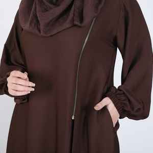 Abaya Khimar ample tendance avec hijab drapé sans couture, grande taille, couverture modeste complète pour la prière et l'usage domestique - Product Image 2