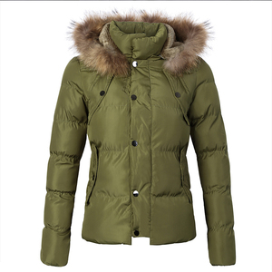 Chaqueta de Invierno Personalizada, Cálida, de Lujo, Gruesa, Unisex, con Capucha de Piel, Chaqueta de Plumón Personalizada para Hombre, ODM Térmica - Product Image 1