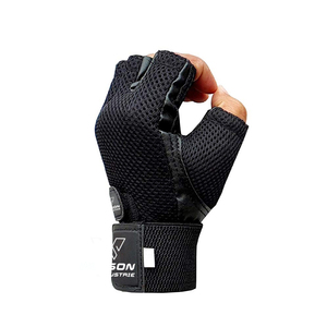 Leather <b>Gloves</b> Gym Weightlifting Workout Sport <b>Training</b> Leather Gym <b>Gloves</b> Custom Gym <b>Gloves</b> <b>Weight</b> Lifting Guantes De Gimnasio. - Product Image 4