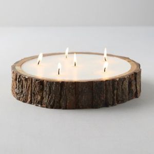 Diseño atractivo Cuencos de madera de alta calidad para velas Hecho a mano Ecológico Calidad Premium Venta caliente - Product Image 3