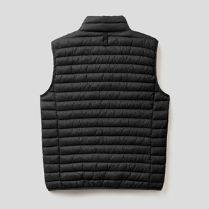 2025 Custom Logo Sleeveless Winter <b>Heated</b> Puffer <b>Vest</b> Waterproof Quick Dry Outer Wear Hood Embroidery OEM Service Nylon Cotton - Product Image 3