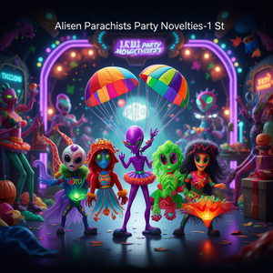 Artículos de Fiesta de Paracaidistas Extraterrestres - 1 Set - Product Image 3