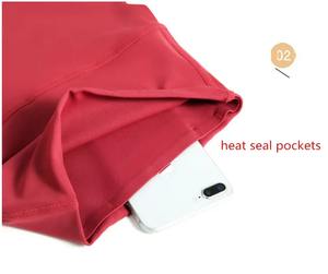 Medias de Fitness para gimnasio sin costuras de cintura alta para mujer, pantalones de Yoga de seda transpirable, Control de barriga, trasero de melocotón, entrenamiento deportivo activo - Product Image 6