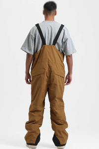 OEM Unisex Plus Size Ski Overall Warm Waterproof Windproof Breathable Gor-<b>Tex</b> Taped Seams Detachable Collar 100% Polyester - Product Image 3