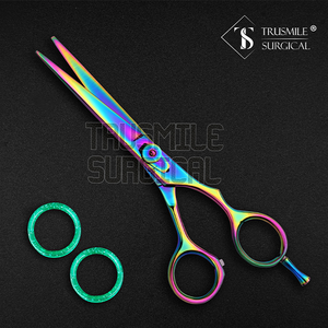 Wholesale High Quality Stainless Steel <b>Hair</b> Cutting Scissors Multi-Color Barber Scissors with Sharp Blade Tip <b>Hair</b> <b>Styling</b> <b>Tool</b> - Product Image 3