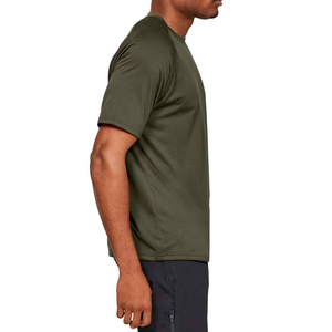 Style tendance du fabricant d'usine directe 100% coton T-shirt vierge de luxe lourd hommes Streetwear personnalisé long tricoté - Product Image 2