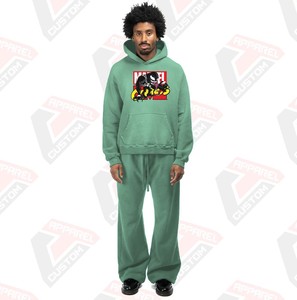 Ensemble de survêtements d'hiver élégants et respirants ultra confortables pour hommes, 2 pièces - Product Image 1