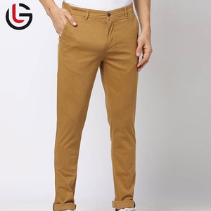 2025 pantalones de vestir ajustados personalizados para hombres de alta calidad 100% algodón cómodos e informales compatibles con OEM - Product Image 1