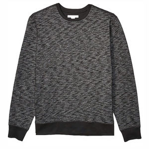 2024 sudadera de hombre hecha a medida precio razonable tejido cuello redondo diseño forrado sólido para invierno sudadera en blanco personalizada - Product Image 5