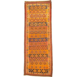 Tapis persan Gazvin unique en son genre, 12'0 x 4'5 - Product Image 1