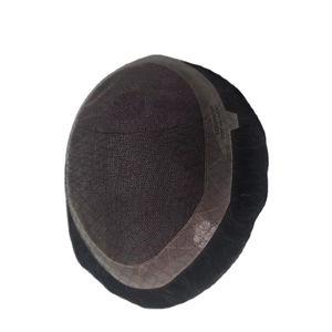 Peluca y Prótesis Capilar de Cabello Humano Remy Indio 100% Natural, Ondulado Profundo, Cabello Taz de Bangladesh, con Parte en U, Ecológica - Product Image 1