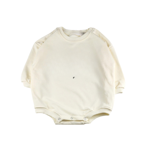 Mono de Punto para Bebés Niñas, Forro Polar, Spandex/Fibra de Bambú, Cálido, Suave, Informal de Otoño, con Botones a Presión, Proveedor Mayorista de Fábrica OEM - Product Image 5