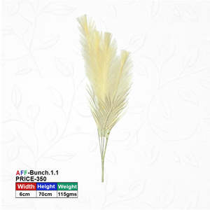 Hierba de Pampas Artificial Color Dorado Claro AFF-Bunch-1.1 - Product Image 1