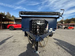 Remorque à benne basculante U-DUMP 5X10 7K 2026, remorque agricole avec côtés de 19 pouces pour le transport de matériaux - Product Image 3