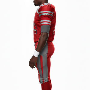 Uniforme de football américain de qualité supérieure, personnalisé, respirant, à séchage rapide, 100% polyester, vêtements d'équipe - Product Image 5