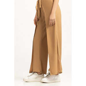 Pantalones Anchos de Moda para Mujer, Mezcla de Telas, WM-TRC-WS24-121, Antiarrugas, Crepé, Opciones de Cintura Alta/Baja Disponibles, Tallas XS S M XL 3XL, Coloridos - Product Image 3