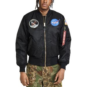 เสื้อแจ็กเก็ตบอมเบอร์สำหรับผู้ชายเสื้อแจ็กเก็ตบอมเบอร์ผ้าซาตินใส่ได้ทั้งชายและหญิงเสื้อแจ็กเก็ตใส่เล่นกีฬาตามสั่ง - Product Image 2