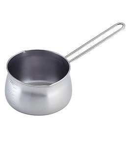 Premium Quality Modern Design Kitchen Pot for Milk <b>Coffee</b> Oil Chocolate Butter Warmer 304 Stainless Steel Saucepan with Handle - Product Image 1