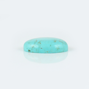 Pierre précieuse turquoise naturelle en vrac, forme ovale 10x14mm, couleur bleue, semi-précieuse, toutes tailles, qualité supérieure pour la fabrication de bagues Gopik - Product Image 4