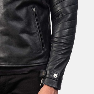 Gran oferta, chaqueta de motocicleta para hombre, recién llegado, abrigo de cuero Pu de talla grande con bolsillo de tela teñida, lona lisa, temporada de invierno - Product Image 4
