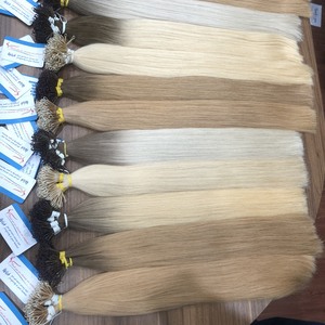 Extensions de cheveux humains Remy vietnamiens de haute qualité Double kératine Nanoring Tip Wave Style tissage de cheveux prix de gros - Product Image 3