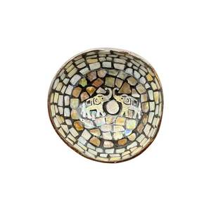 Tazón de laca ecológico de alta calidad, logotipo personalizado, diseño de cáscara de coco, venta al por mayor de Vietnam - Product Image 4