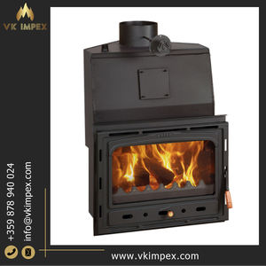 Meilleure qualité 14kW Puissance de chauffage ambiant Consommation 4.3 Kg/h Gamme exclusive Caissons de combustion à bois à insert Prix bas-pour granulés - Product Image 2