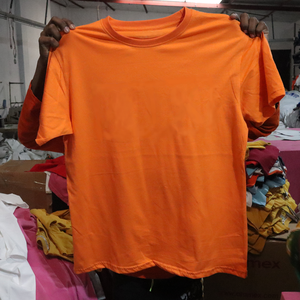 Tamaño libre de calidad estándar sólido caída hombro pesado Durable en blanco de gran tamaño camiseta al por mayor precio bajo de fábrica - Product Image 4