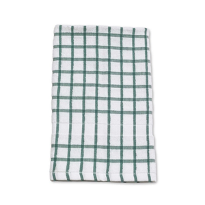 Serviette de cuisine de qualité supérieure à haute absorption et séchage rapide en coton jaune biologique de luxe brodé en nid d'abeille texture 500GSM - Product Image 4