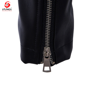 เสื้อโค้ทหนังเทียมสำหรับผู้ชายเสื้อแจ็กเก็ตมอเตอร์ไซค์ - Product Image 6