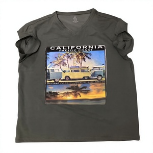 Camiseta de Hombre con Estampado Digital en Tela Jersey, Manga Corta - Product Image 4