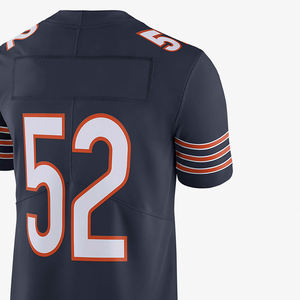 Camiseta de Fútbol Americano Unisex de Secado Rápido y Transpirable Personalizada 2026, Estilo Holgado, Bordado, Gran Venta - Product Image 4