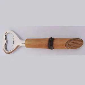 ที่เปิดขวดสเตนเลสขัดเงาพร้อมที่จับเรซินสีขาวและที่เปิดฝาโต๊ะ - Product Image 3