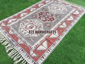 Exquisite <b>Printed</b> Cotton Block Area Rugs Handmade with Good Price for Home and Hotel Elegant <b>Printed</b> Carpet Set - Product Image 5
