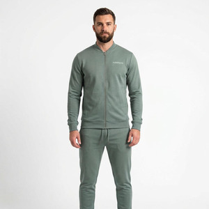 Hawk Eye Sports <b>Men's</b> Slim Fit Fleece Winter <b>Pullover</b> Hoodie Tracksuit Set Breathable Anti-Bacterial Polyester/Cotton Drawstring - Product Image 1