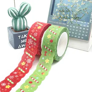 Dekoratif el sanatları Die Cut farklı şekil özel düşük adedi Diy Scrapbooking sanat Washi bant